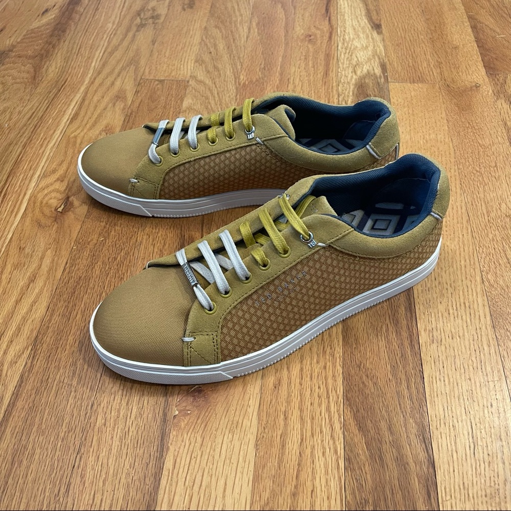 NWT Ted Baker London Sarpio Yellow Sneakers